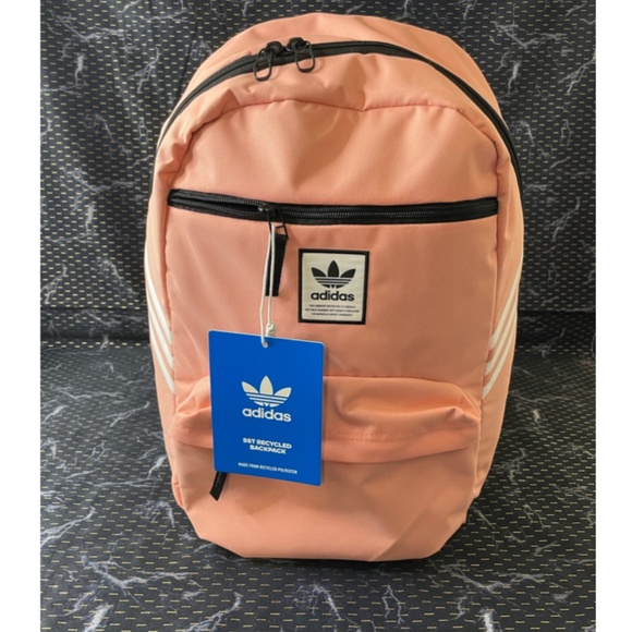 Adidas SST Recycled Backpack - Pink - White